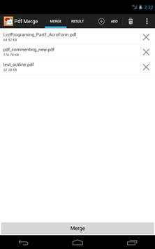 Pdf Merge screenshot 2