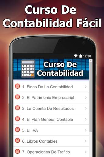 Curso De Contabilidad Fácil Y Gratis screenshot 1