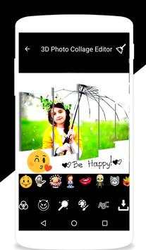 3D Photo Collage Editor 2018 screenshot 8