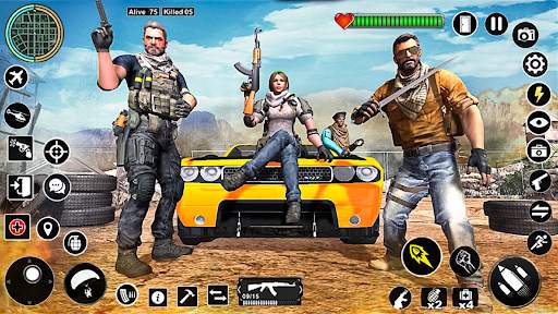 Commando Shooting Strike Games screenshot 4