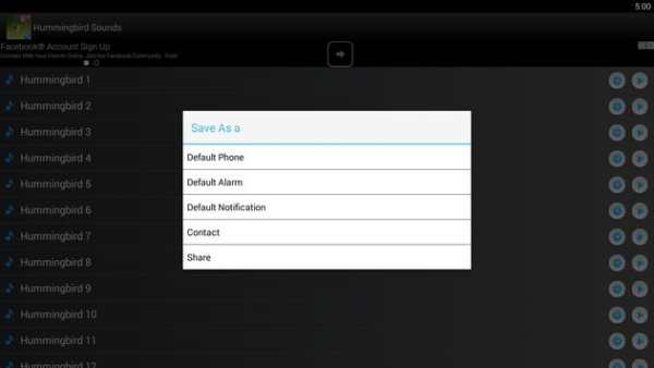 Hummingbird Sounds Ringtones screenshot 4