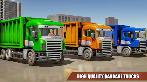 Flying Garbage Robot Transport screenshot 5