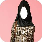 Hijab Lady Jeans Fashion Photo Frames 1.0.2