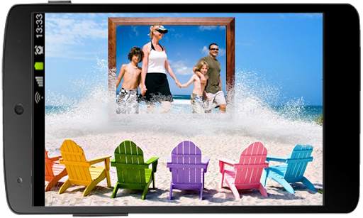 Summer Beach Photo Frame 4 تصوير الشاشة