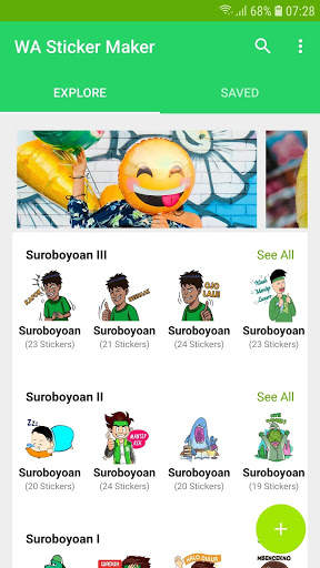 Sticker Maker Plus for WhatsApp screenshot 1