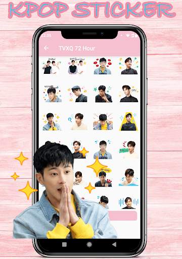 StickerWA Korean Idol WA Sticker KPOP for WhatsApp screenshot 6