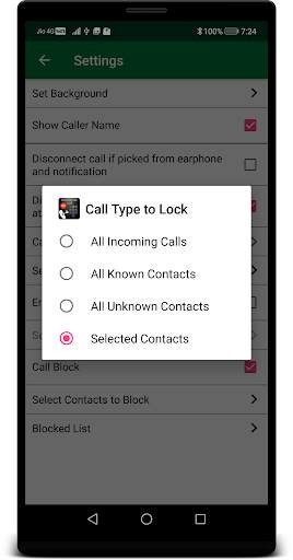 Incoming Call Lock screenshot 5