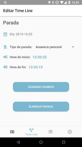 Light of Work - Control Horario, Registro Laboral screenshot 4