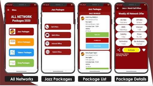 All Network Packages Pakistan 2020 | Latest | Free screenshot 1
