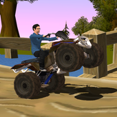 Quad Bike: Dino Woods Trial icon
