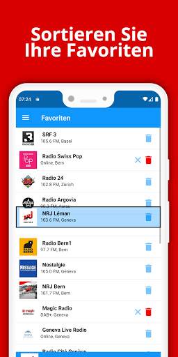 Radio Switzerland - DAB & Internet Radio App screenshot 4