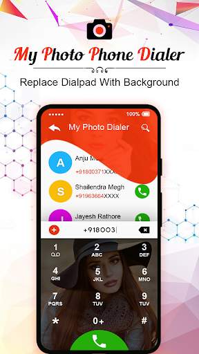 My Photo Phone Dialer : Photo Caller Screen Dialer screenshot 2