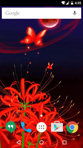 3D Butterfly Flower Wallpaper screenshot 7