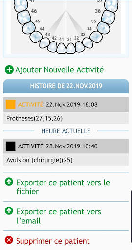Dentist Manager: App pour la gestion de patient screenshot 7