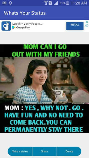 Whats Your Status screenshot 2