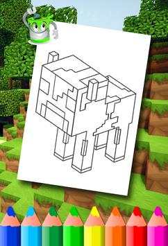 Minecraft Coloring Pages screenshot 5