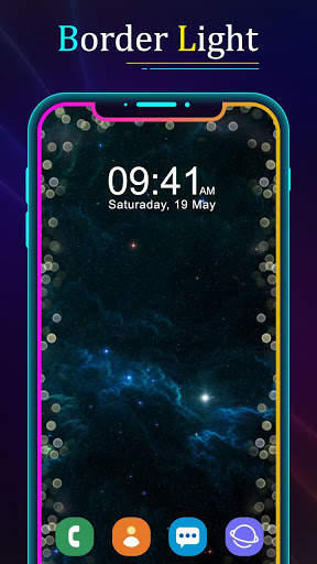 Colorful Border Light - Edge Live Wallpaper LED screenshot 8