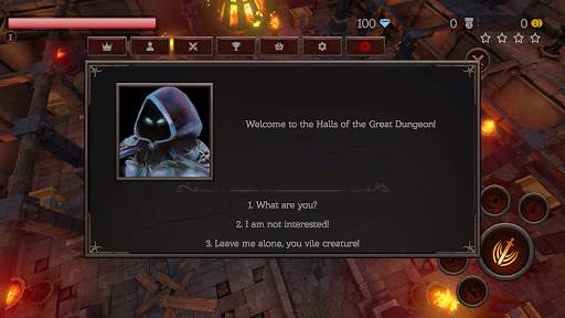 RPG d'action hors ligne - Dung screenshot 2