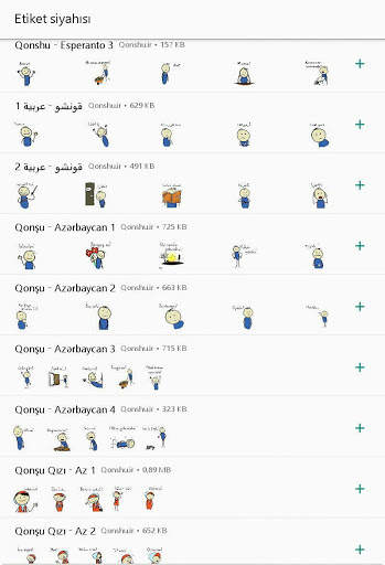 Qonshu international stickers for WhatsApp screenshot 10