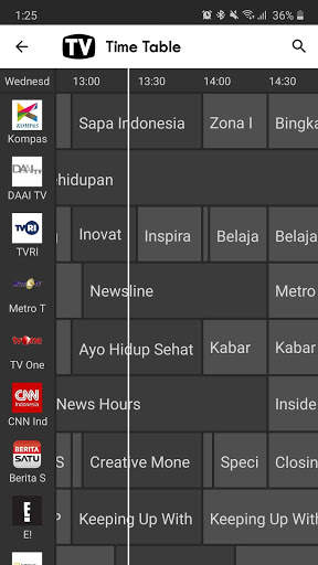 Indonesia TV Guide screenshot 4