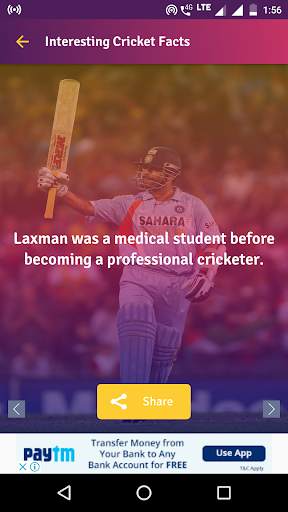 Interesting Cricket Facts screenshot 3
