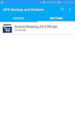 Apk Backup & Restore скриншот 3
