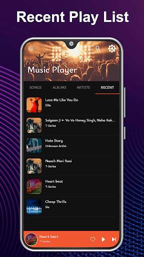 Music Player - MP3 Player & Play Music screenshot 2