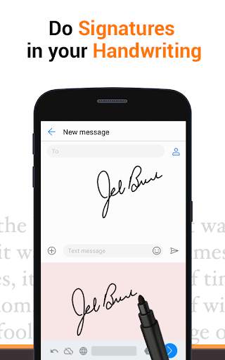 The Handwriting Keyboard – Write, Draw, Share screenshot 1