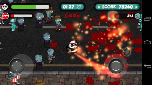 Panda vs Zombies screenshot 2