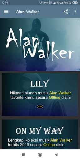 Alan Walker - Lily Music Mp3 screenshot 2