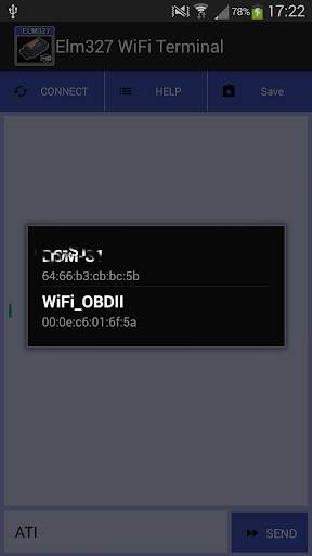 Elm327 WiFi Terminal OBD screenshot 2