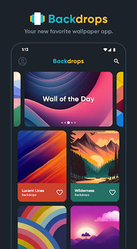 Backdrops - Wallpapers screenshot 1