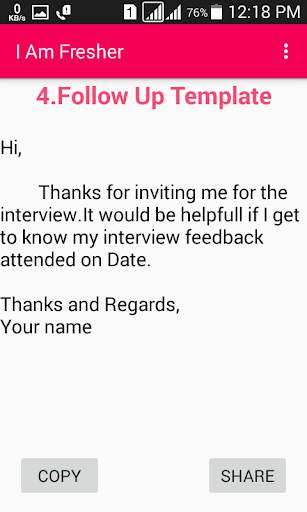 Fresher Interview Q & A screenshot 8