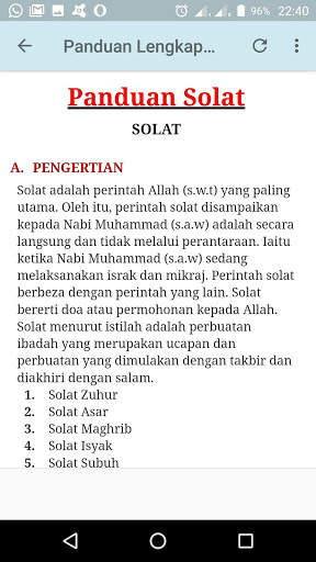 Panduan Solat,Wirid & Doa screenshot 23