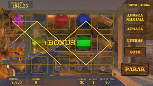 Corrida do Ouro Caça Níquel 3D screenshot 4
