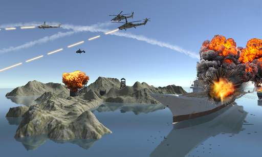 Air Attack Gunship Strke 2018 screenshot 2