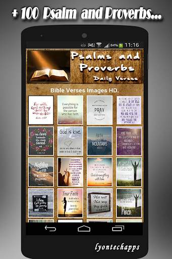 🙏 Psalms and Proverbs Daily Verses with Faith 🙏 screenshot 4