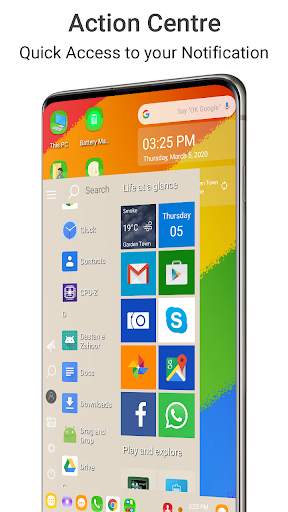 Rainbow Colorful Theme for Computer Launcher screenshot 3