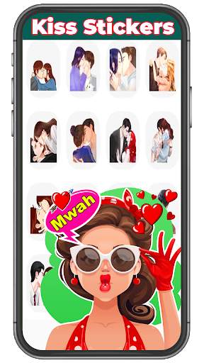 Animated Kiss Stickers For WhatsApp screenshot 5