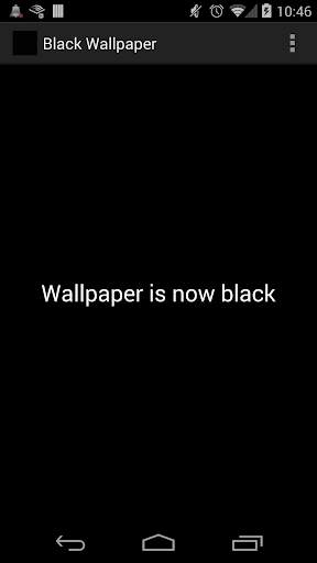 Black Wallpaper screenshot 1