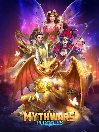 MythWars & Puzzles: RPG Match3 screenshot 9