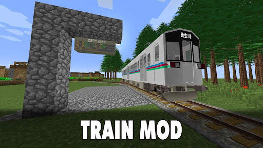 Train Mod for Minecraft PE screenshot 1