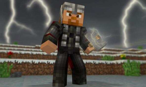 Thunder God MCPE MOD screenshot 1
