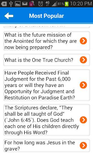 Bible Questions & Answers FAQ скриншот 4