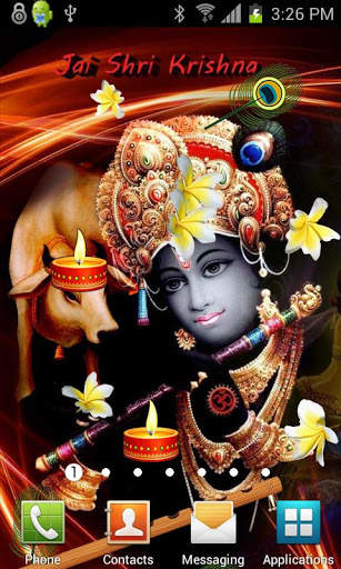 KRISHNA HQ Live Wallpaper screenshot 1