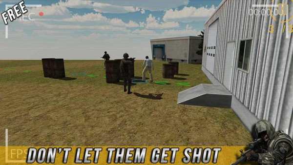 sniper pembunuh 3D screenshot 3