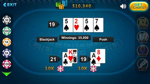 BlackJack 21 Offline screenshot 2