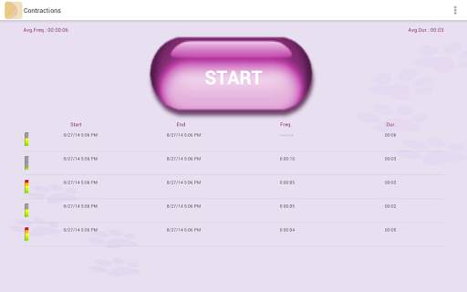 My Contractions Tracker screenshot 8