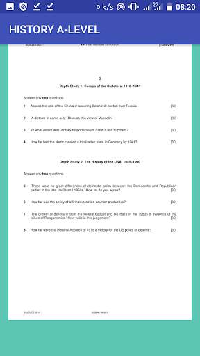A-Level History Revision Kit  Marking Schemes 4 تصوير الشاشة