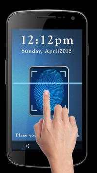 Finger Lock Screen Prank screenshot 2